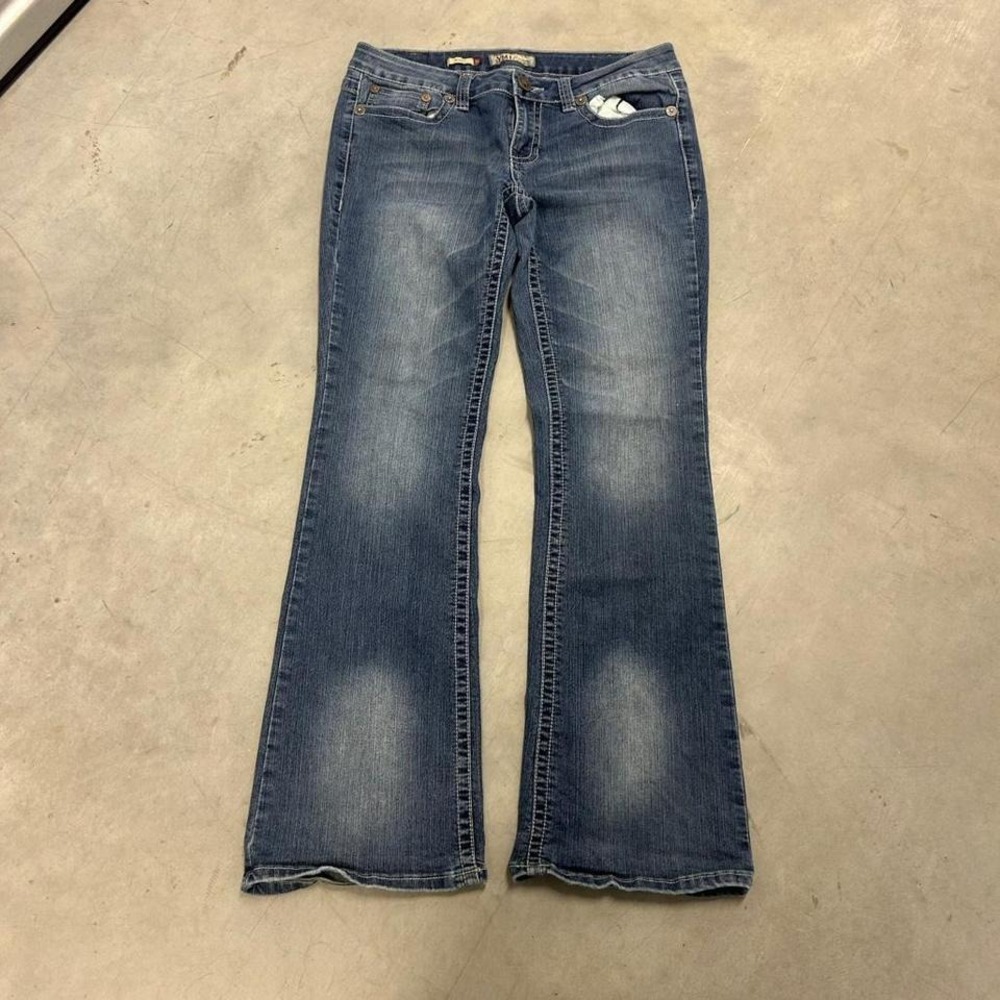Y2K Wide Leg Bootcut Dark Wash‎ Jeans